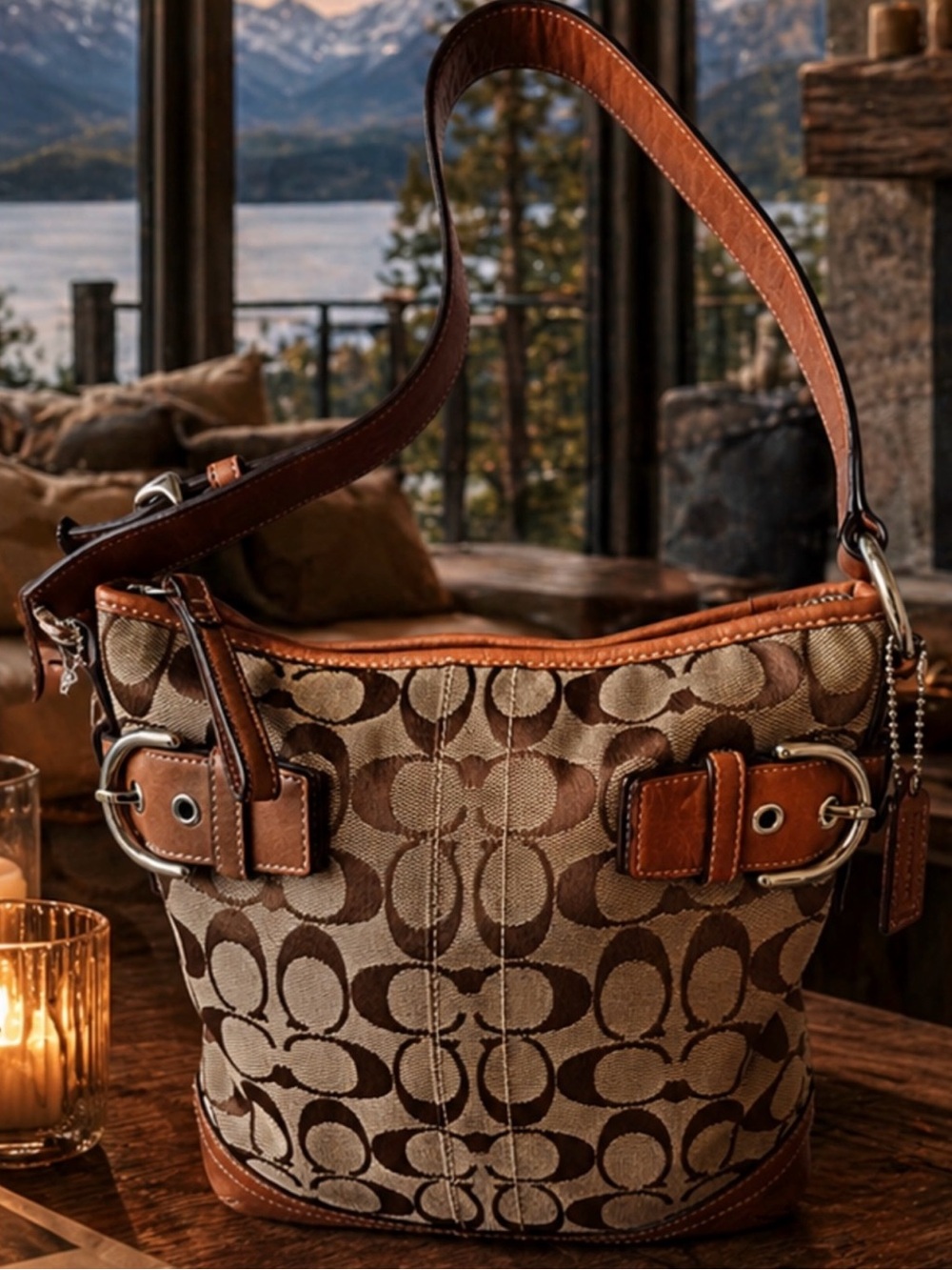 Coach Signature Soho Duffel (style number 3574 or 3577)